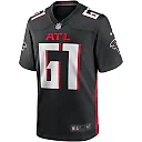 Zennovawear Men's Atlanta Falcons Matt Hennessy Black Player Game Jersey