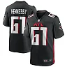 Zennovawear Men's Atlanta Falcons Matt Hennessy Black Player Game Jersey