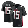 Zennovawear Men's Atlanta Falcons Matthew Judon Black Player Game Jersey