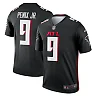 Zennovawear Men's Atlanta Falcons Michael Penix Jr. Black Team Legend Player Performance Top
