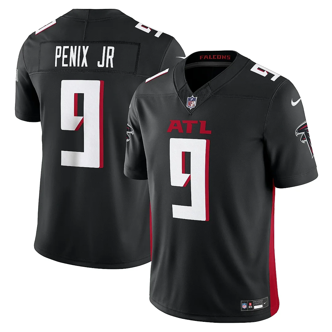 Zennovawear Men's Atlanta Falcons Michael Penix Jr. Black Vapor F.U.S.E. Limited Jersey