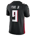 Zennovawear Men's Atlanta Falcons Michael Penix Jr. Black Vapor F.U.S.E. Limited Jersey