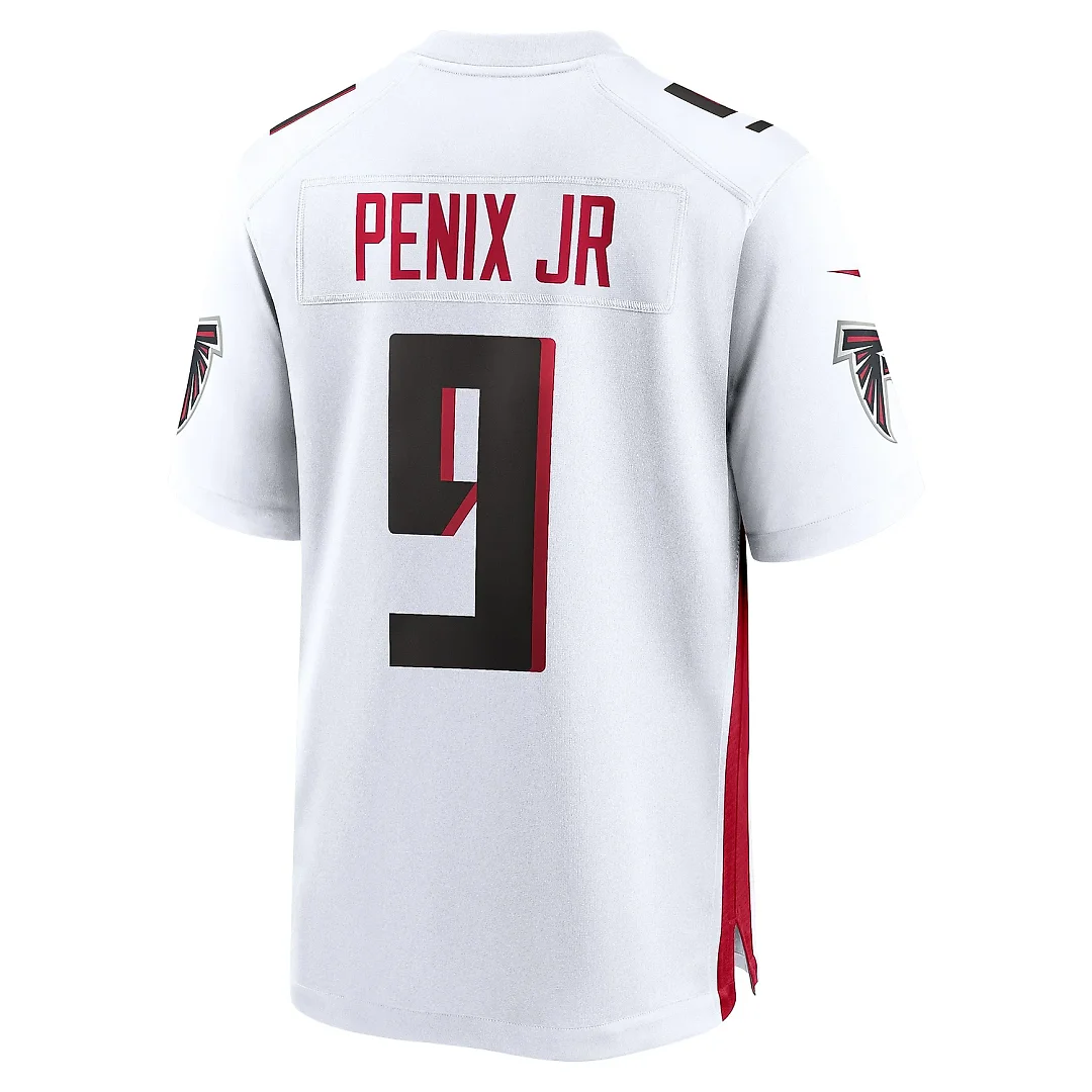 Zennovawear Men's Atlanta Falcons Michael Penix Jr. White Game Jersey