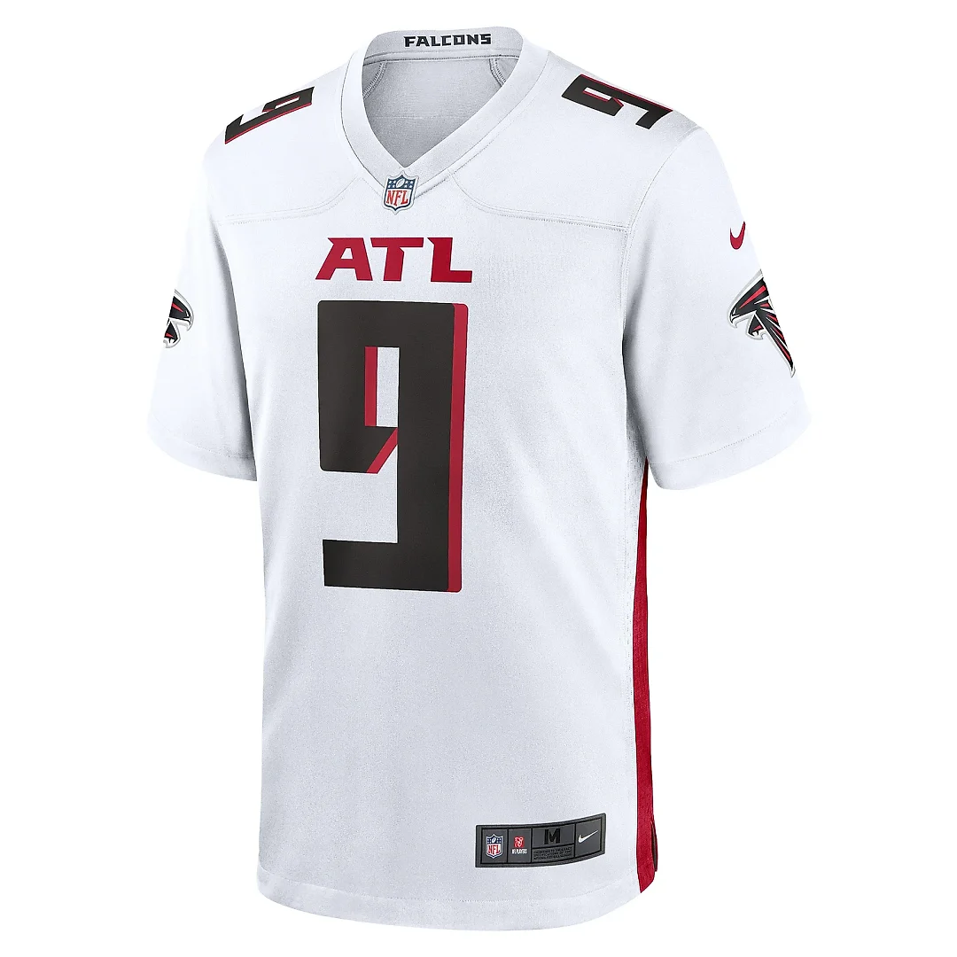 Zennovawear Men's Atlanta Falcons Michael Penix Jr. White Game Jersey