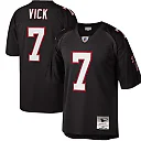 Zennovawear Men's Atlanta Falcons Michael Vick Mitchell & Ness Black Big & Tall 2002 Retired Player Jersey