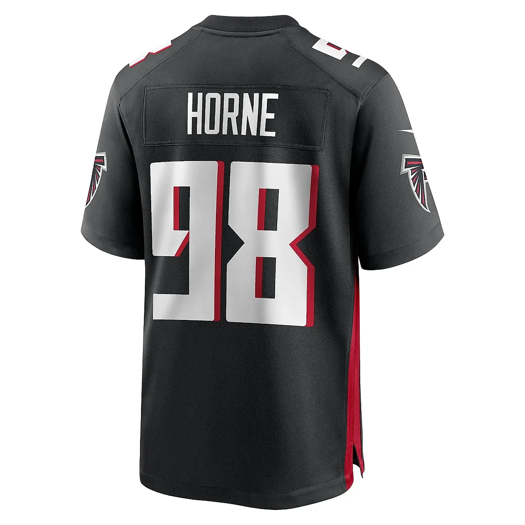 Zennovawear Men's Atlanta Falcons Timmy Horne Black Game Player Jersey