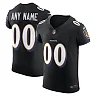 Zennovawear Men's Baltimore Ravens Black Vapor F.U.S.E. Elite Custom Jersey