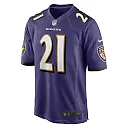 Zennovawear Men's Baltimore Ravens Brandon Stephens Purple Game Jersey