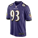 Zennovawear Men's Baltimore Ravens Bravvion Roy Purple Game Jersey
