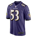 Zennovawear Men's Baltimore Ravens Del'Shawn Phillips Purple Game Player Jersey