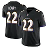 Zennovawear Men's Baltimore Ravens Derrick Henry Black Vapor F.U.S.E. Limited Jersey