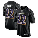 Zennovawear Men's Baltimore Ravens Derrick Henry Carbon Black Fashion Jersey