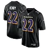 Zennovawear Men's Baltimore Ravens Derrick Henry Carbon Black Fashion Jersey