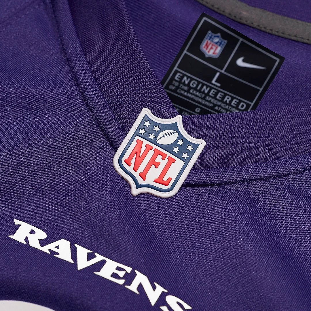 Zennovawear Men's Baltimore Ravens Derrick Henry Purple Game Player Jersey