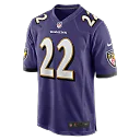 Zennovawear Men's Baltimore Ravens Derrick Henry Purple Game Player Jersey