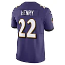 Zennovawear Men's Baltimore Ravens Derrick Henry Purple Vapor F.U.S.E. Limited Jersey