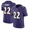 Zennovawear Men's Baltimore Ravens Derrick Henry Purple Vapor F.U.S.E. Limited Jersey
