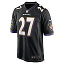 Zennovawear Men's Baltimore Ravens J.K. Dobbins Black Game Jersey