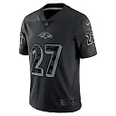 Zennovawear Men's Baltimore Ravens J.K. Dobbins Black RFLCTV Limited Jersey