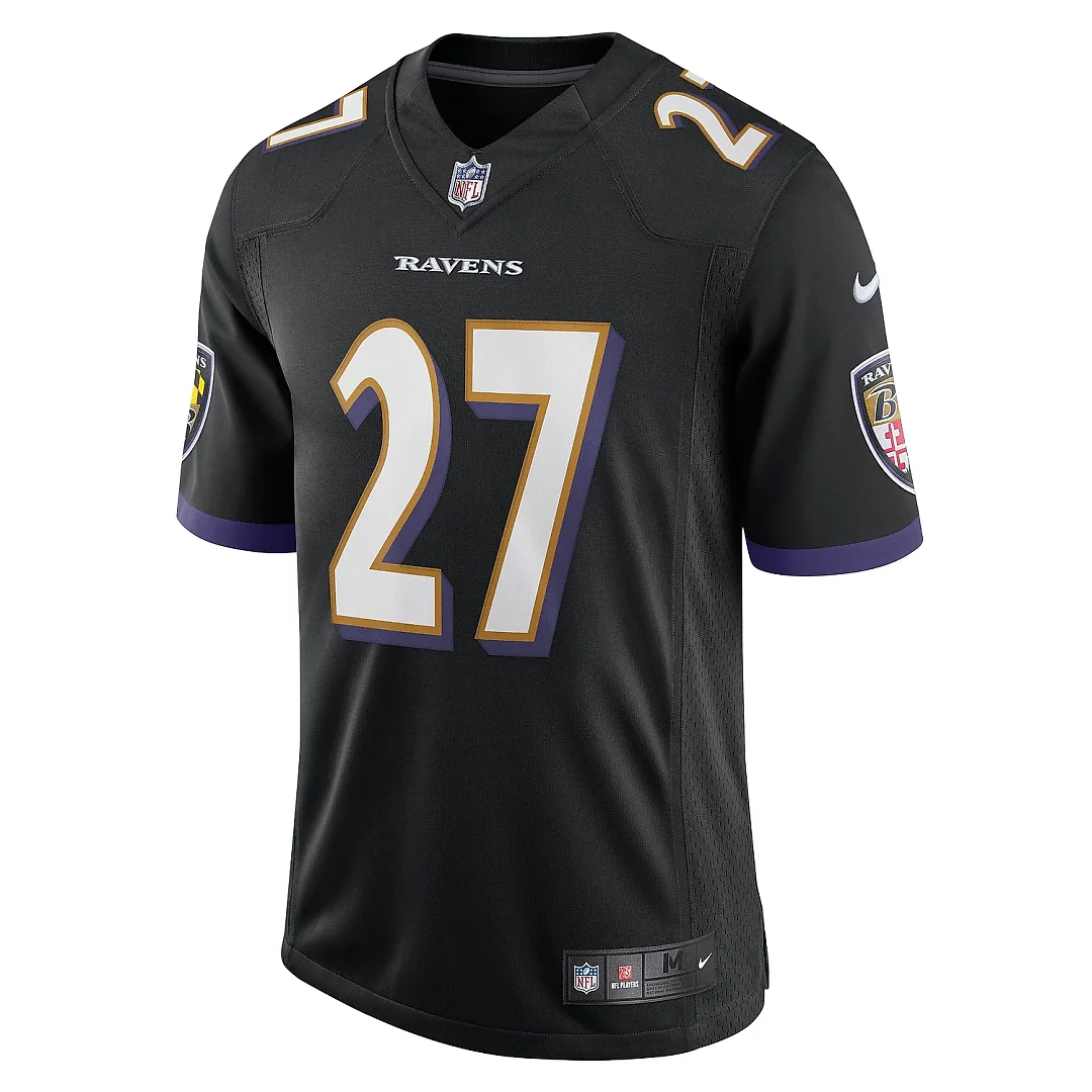 Zennovawear Men's Baltimore Ravens J.K. Dobbins Black Vapor Limited Jersey