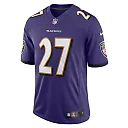 Zennovawear Men's Baltimore Ravens J.K. Dobbins Purple Vapor Limited Jersey