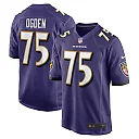 Zennovawear Men's Baltimore Ravens Jonathan Ogden Purple Retired Player Game Jersey