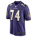 Zennovawear Men's Baltimore Ravens Josh Jones Purple Team Game Jersey