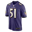 Zennovawear Men's Baltimore Ravens Josh Ross Purple Game Player Jersey