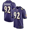 Zennovawear Men's Baltimore Ravens Justin Madubuike Purple Game Player Jersey