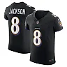 Zennovawear Men's Baltimore Ravens Lamar Jackson Black Alternate Vapor F.U.S.E. Elite Jersey