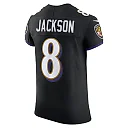 Zennovawear Men's Baltimore Ravens Lamar Jackson Black Alternate Vapor F.U.S.E. Elite Jersey
