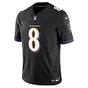 Zennovawear Men's Baltimore Ravens Lamar Jackson Black Vapor F.U.S.E. Limited Jersey