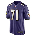 Zennovawear Men's Baltimore Ravens Malaesala Aumavae-Laulu Purple Team Game Jersey