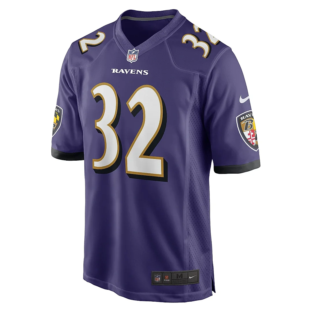 Zennovawear Men's Baltimore Ravens Marcus Williams Purple Player Game Jersey