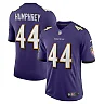 Zennovawear Men's Baltimore Ravens Marlon Humphrey Purple Vapor Limited Jersey