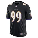 Zennovawear Men's Baltimore Ravens Odafe Oweh Black Vapor Limited Jersey