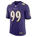 Zennovawear Men's Baltimore Ravens Odafe Oweh Purple Vapor Limited Jersey