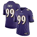 Zennovawear Men's Baltimore Ravens Odafe Oweh Purple Vapor Limited Jersey