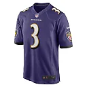 Zennovawear Men's Baltimore Ravens Odell Beckham Jr. Purple Game Jersey