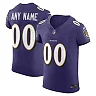 Zennovawear Men's Baltimore Ravens Purple Vapor F.U.S.E. Elite Custom Jersey
