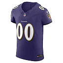Zennovawear Men's Baltimore Ravens Purple Vapor F.U.S.E. Elite Custom Jersey