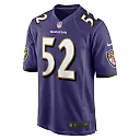 Zennovawear Men's Baltimore Ravens Ray Lewis Purple Retired Player Game Jersey