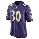 Zennovawear Men's Baltimore Ravens Trayvon Mullen Purple Team Game Jersey