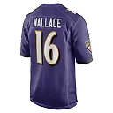 Zennovawear Men's Baltimore Ravens Tylan Wallace Purple Game Jersey