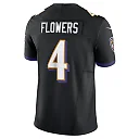 Zennovawear Men's Baltimore Ravens Zay Flowers Black Alternate Vapor F.U.S.E. Limited Jersey