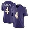 Zennovawear Men's Baltimore Ravens Zay Flowers Purple Vapor F.U.S.E. Limited Jersey