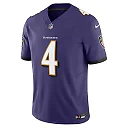 Zennovawear Men's Baltimore Ravens Zay Flowers Purple Vapor F.U.S.E. Limited Jersey