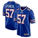 Zennovawear Men's Buffalo Bills A.J. Epenesa Royal Game Player Jersey