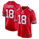 Zennovawear Men's Buffalo Bills Amari Cooper Red 2nd Alternate Game Jersey