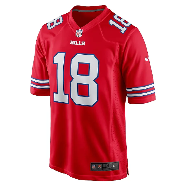 Zennovawear Men's Buffalo Bills Amari Cooper Red 2nd Alternate Game Jersey